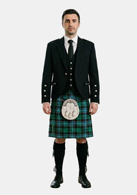 Traditional_Mitchell_Tartan_Kilt_and_Argyle_Jacket_Kilt_Outfits_front_image