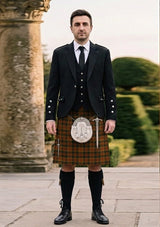 Traditional_Monaghan_County_Tartan_2267_Kilt_and_Argyle_Jacket_Kilt_Outfit_front_image