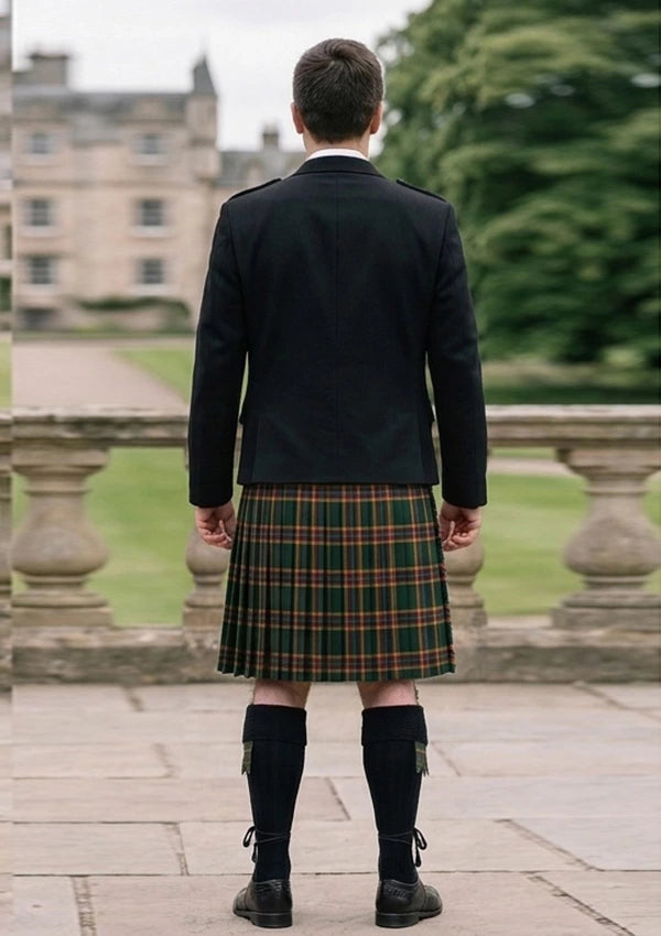 Traditional_Moran_Family_Ubique_Tartan_Kilt_and_Argyle_Jacket_Kilt_Outfit_back_image