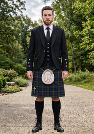 Traditional_Morgan_Tartan_Kilt_and_Argyle_Jacket_Kilt_Outfit_front_image