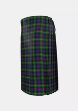 Traditional_Morgan_Tartan_kilt_left_image_with_pleated_design_and_adjustable_buckles_for_men
