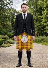 Traditional_Morgan_Walsh_Tartan_Kilt_and_Argyle_Jacket_Kilt_Outfit_front_image