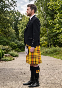 Traditional_Morgan_Walsh_Tartan_Kilt_and_Argyle_Jacket_Kilt_Outfit_left_image