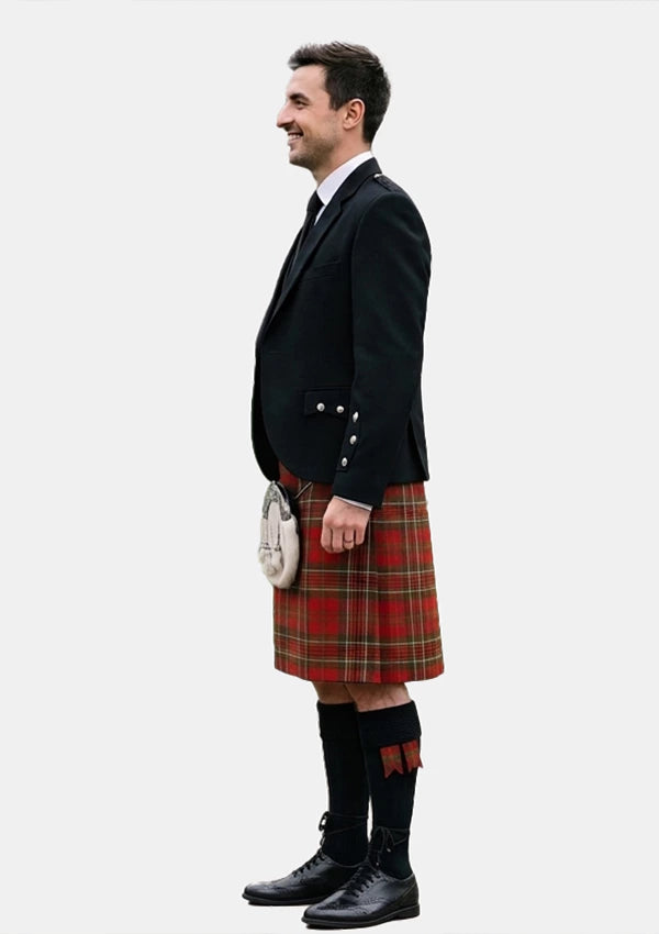 Traditional_Morrison_Clan_tartan_998_Kilt_and_Argyle_Jacket_Kilt_Outfits_left_image