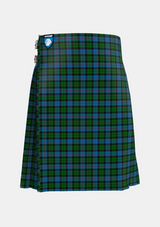 Traditional_Morrison_Society_Tartan_1083_kilt_front_image_with_pleated_design_and_adjustable_buckles_for_men