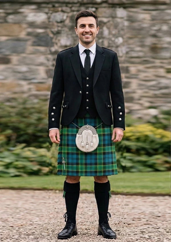 Traditional_Mowat_tartan_258_Kilt_and_Argyle_Jacket_Kilt_Outfit_front_image