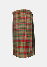 Traditional_Muirhead_Original_Tartan_6001_kilt_left_image_with_pleated_design_and_adjustable_buckles_for_men