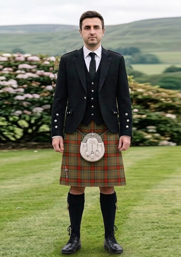 Traditional_Muirhead_Tartan_6001_Kilt_and_Argyle_Jacket_Kilt_Outfit_front_image