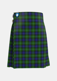 Traditional_Mulcahy_Tartan_7264_kilt_front_image_with_pleated_design_and_adjustable_buckles_for_men