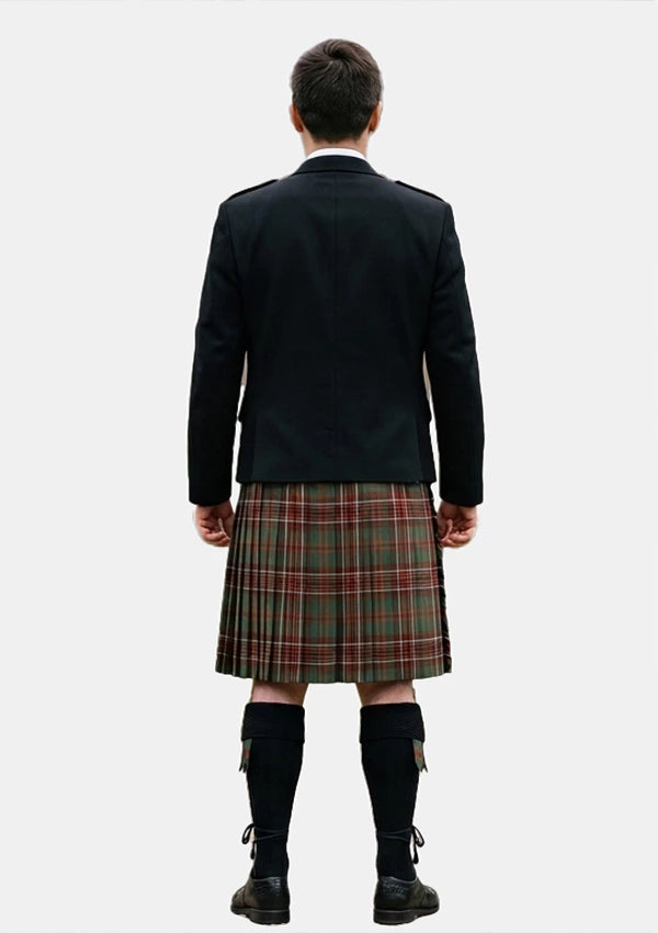 Traditional_Murphy_tartan_1303_Kilt_and_Argyle_Jacket_Kilt_Outfits_back_image