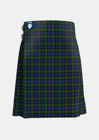 Traditional_Murray_1816_2_Tartan_219_kilt_front_image_with_pleated_design_and_adjustable_buckles_for_men