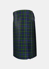 Traditional_Murray_1816_2_Tartan_219_kilt_left_image_with_pleated_design_and_adjustable_buckles_for_men