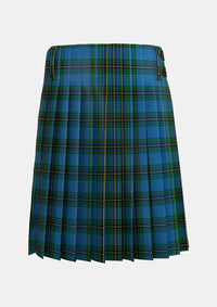 Traditional_Murray_of_Elibank_Tartan_340_kilt_back_image_with_pleated_design_and_adjustable_buckles_for_men