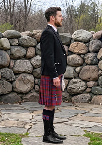 Traditional_Murray_of_Tullibardine_Tartan_Kilt_and_Argyle_Jacket_Kilt_Outfit_right_image