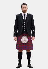 Traditional_Murray_of_Tullibardine_Tartan_Kilt_and_Argyle_Jacket_Kilt_Outfits_front_image