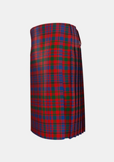 Traditional_Murray_of_Tullibardine_Tartan_kilt_440_left_image_with_pleated_design_and_adjustable_buckles_for_men