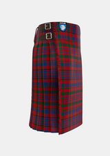 Traditional_Murray_of_Tullibardine_Tartan_kilt_440_right_image_with_pleated_design_and_adjustable_buckles_for_men