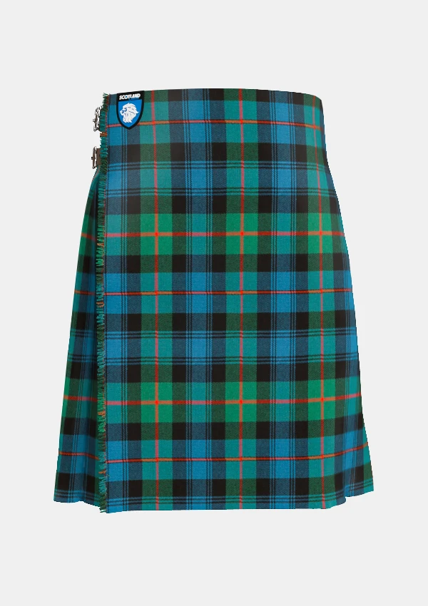 Traditional_Murray_tartan_front_image_with_pleated_design_and_adjustable_buckles_for_men