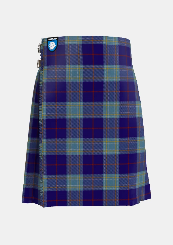 Traditional_Musselburgh_Tartan_kilt_620_front_image_with_pleated_design_and_adjustable_buckles_for_men