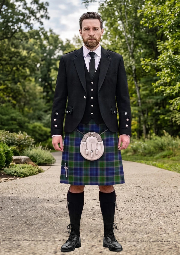 Traditional_New_York_City_Tartan_Kilt_and_Argyle_Jacket_Kilt_Outfit_front_image