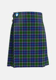 Traditional_New_York_City_Tartan_kilt_3812_front_image_with_pleated_design_and_adjustable_buckles_for_men