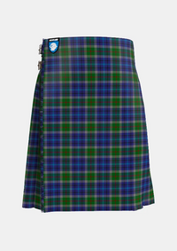 Traditional_New_York_City_Tartan_kilt_3812_front_image_with_pleated_design_and_adjustable_buckles_for_men
