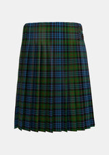 Traditional_Newlands_of_Lauriston_Tartan_2175_kilt_back_image_with_pleated_design_and_adjustable_buckles_for_men