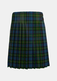 Traditional_Newlands_of_Lauriston_Tartan_2175_kilt_back_image_with_pleated_design_and_adjustable_buckles_for_men