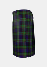 Traditional_Newman_Tartan_2629_kilt_left_image_with_pleated_design_and_adjustable_buckles_for_men