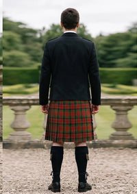Traditional_Nicolson_tartan_1148_Kilt_and_Argyle_Jacket_Kilt_Outfit_back_image