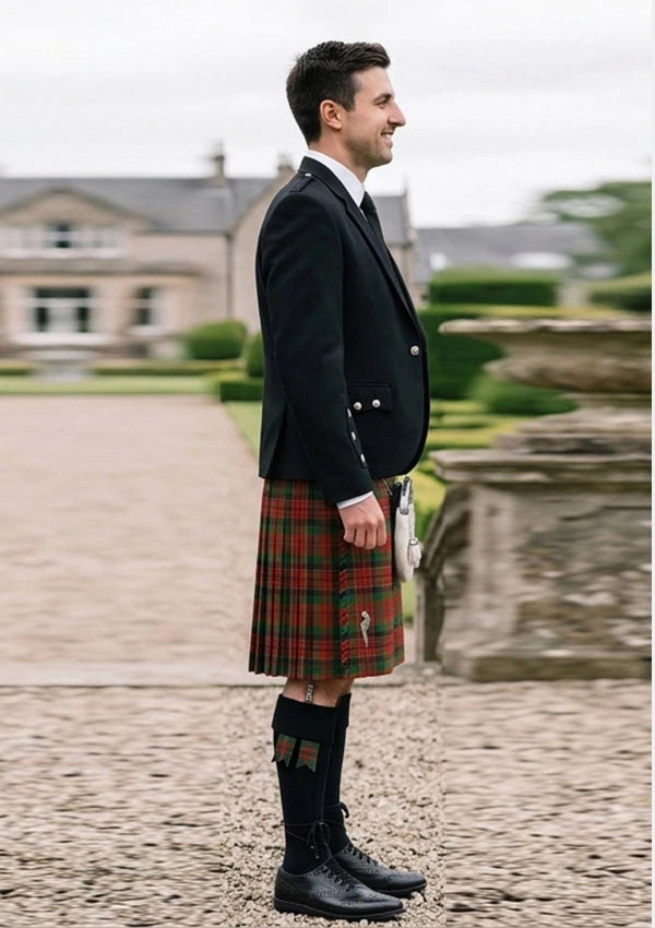 Traditional_Nicolson_tartan_1148_Kilt_and_Argyle_Jacket_Kilt_Outfit_right_image