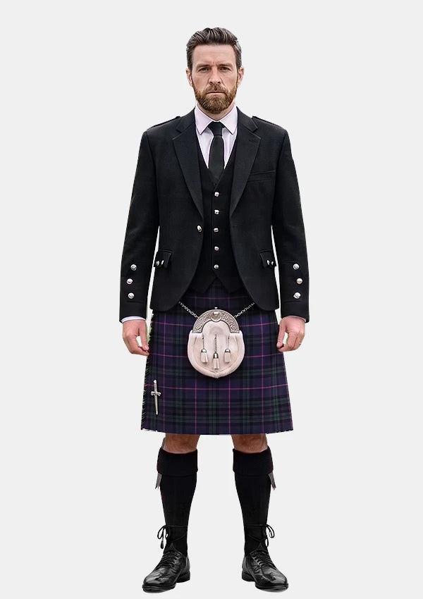 Traditional_Nixon_R_Tartan_13667_Kilt_and_Argyle_Jacket_Kilt_Outfits_front_image