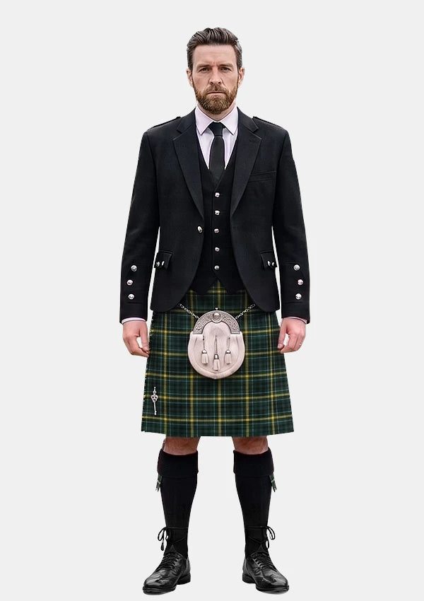 Traditional_Noble_Tartan_10903_Kilt_and_Argyle_Jacket_Kilt_Outfits_front_image