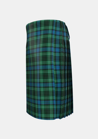 Traditional_ODonohue_Tartan_6609_kilt_left_image_with_pleated_design_and_adjustable_buckles_for_men