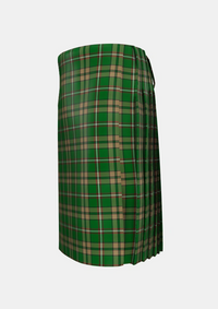 Traditional_ONeill_Tartan_2663_kilt_left_image_with_pleated_design_and_adjustable_buckles_for_men