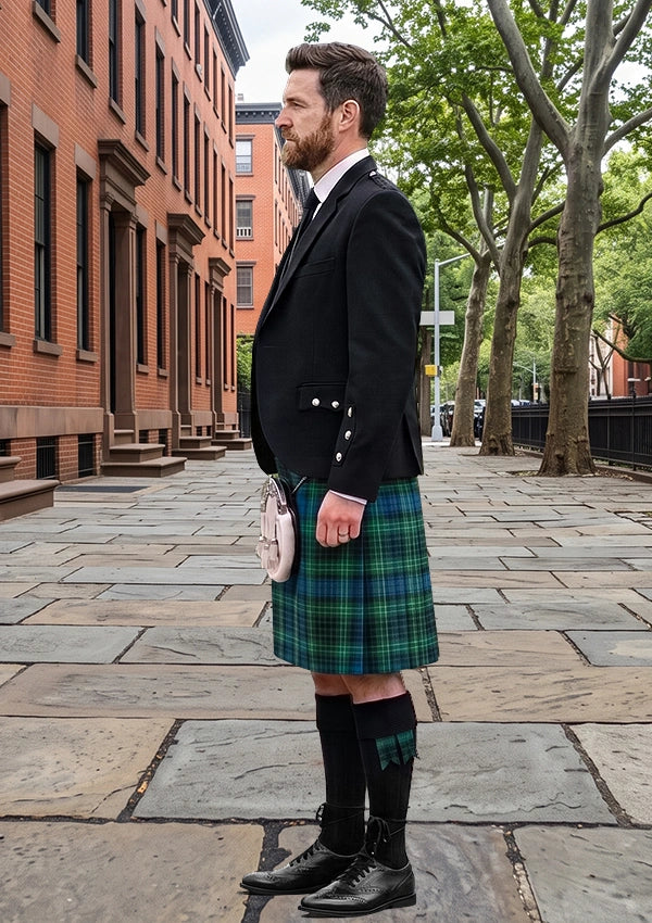 Traditional_O_Connor_Tartan_2217_Kilt_and_Argyle_Jacket_Kilt_Outfit_left_image