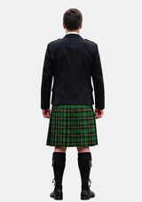 Traditional_O_Donoghue_Tartan_6399_Kilt_and_Argyle_Jacket_Kilt_Outfits_back_image