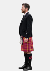 Traditional_O_Meehan_Tartan_5902_Kilt_and_Argyle_Jacket_Kilt_Outfits_left_image