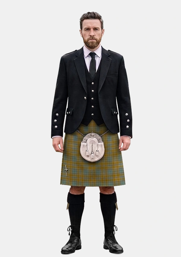 Traditional_O_Monaghan_Tartan_6266_Kilt_and_Argyle_Jacket_Kilt_Outfits_front_image