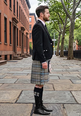 Traditional_O_Rourke_Tartan_6755_Kilt_and_Argyle_Jacket_Kilt_Outfit_right_image