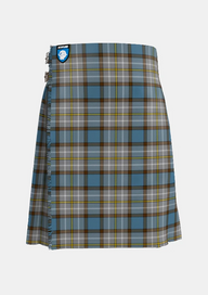 Traditional_O_Rourke_Tartan_kilt_front_image_with_pleated_design_and_adjustable_buckles_for_men