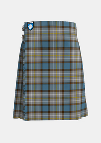 Traditional_O_Rourke_Tartan_kilt_front_image_with_pleated_design_and_adjustable_buckles_for_men