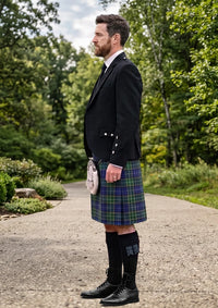 Traditional_O_Sheehan_Tartan_7115_Kilt_and_Argyle_Jacket_Kilt_Outfit_left_image
