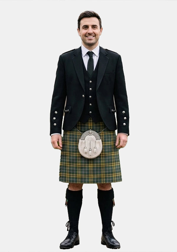 Traditional_O_neill_tartan_2663_Kilt_and_Argyle_Jacket_Kilt_Outfits_front_image