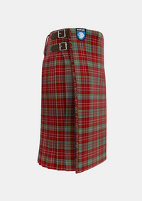 Traditional_Ogilvie_3_Tartan_467_kilt_right_image_with_pleated_design_and_adjustable_buckles_for_men