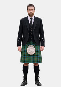 Traditional_Ogilvie_Hunting_Ancient_Tartan_Kilt_and_Argyle_Jacket_Kilt_Outfits_front_image