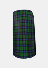 Traditional_Ogilvie_of_Inverarity_VS_2_Tartan_666_kilt_left_image_with_pleated_design_and_adjustable_buckles_for_men