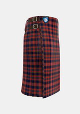 Traditional_Ogilvy_Tartan_287_kilt_right_image_with_pleated_design_and_adjustable_buckles_for_men