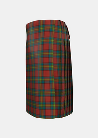Traditional_Oliver_Dress_Red_Tartan_1606_kilt_left_image_with_pleated_design_and_adjustable_buckles_for_men