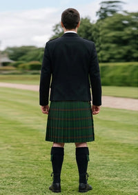 Traditional_Owen_Of_Wales_Tartan_Kilt_and_Argyle_Jacket_Kilt_Outfit_back_image